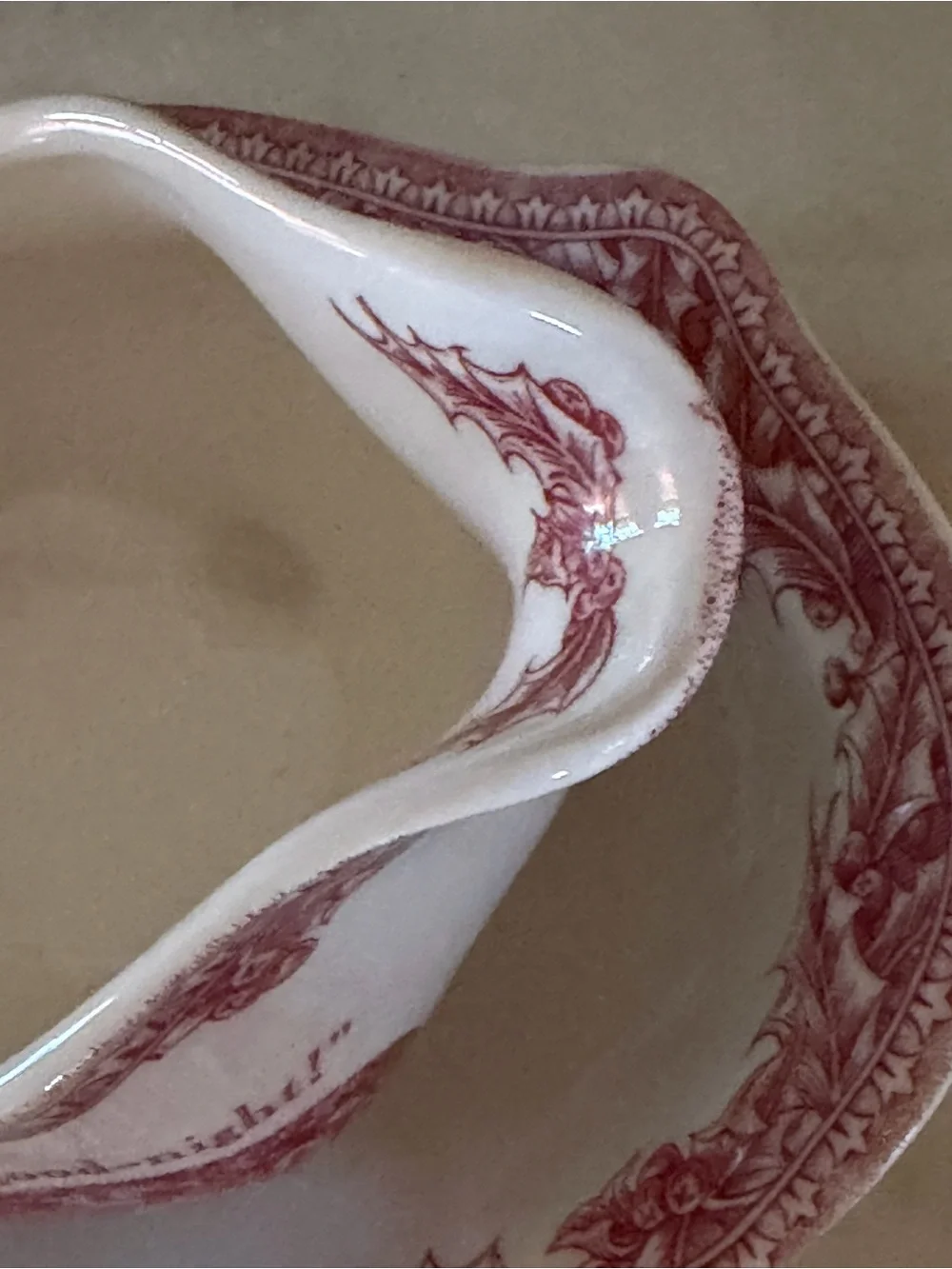 Johnson Brothers Twas the Night Christmas Gravy Boat & Underplate Set